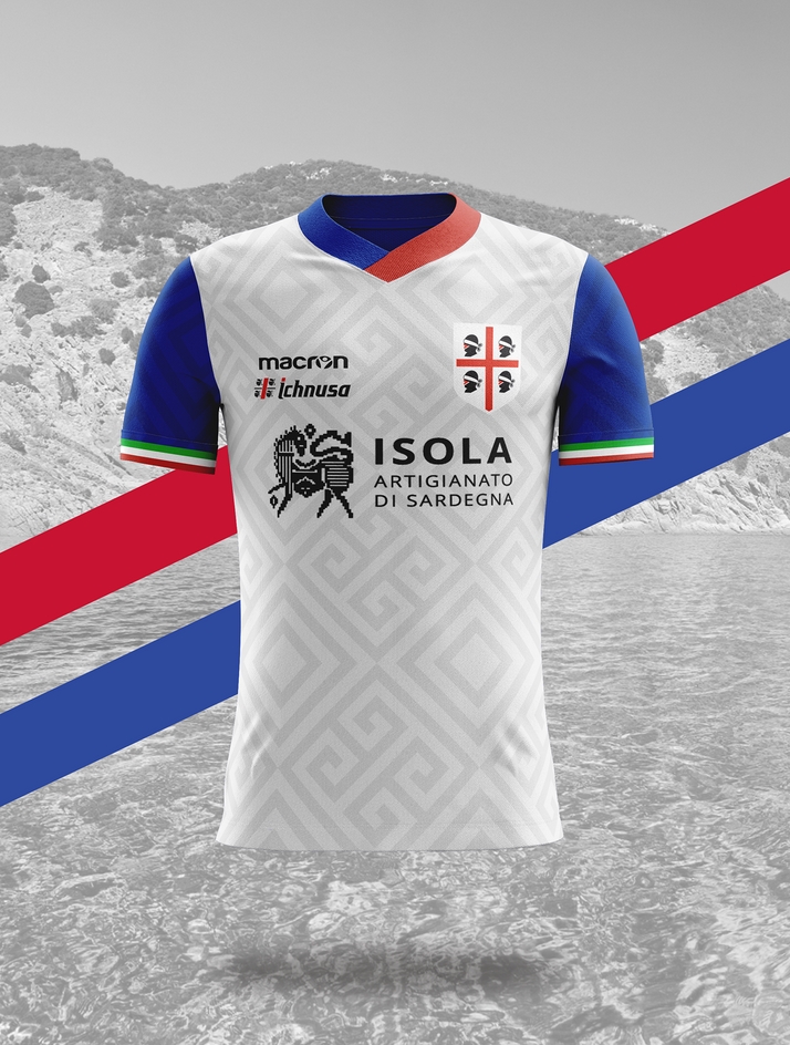 Camisa dos times italianos: Cagliari