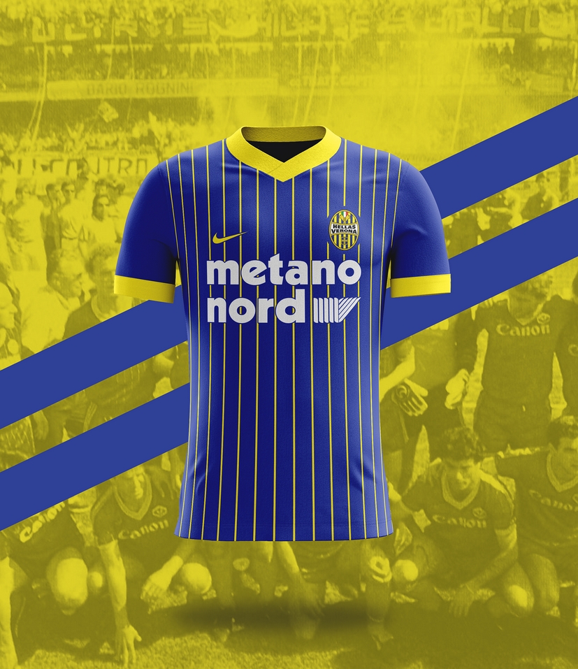 Camisa dos times italianos: Hellas Verona
