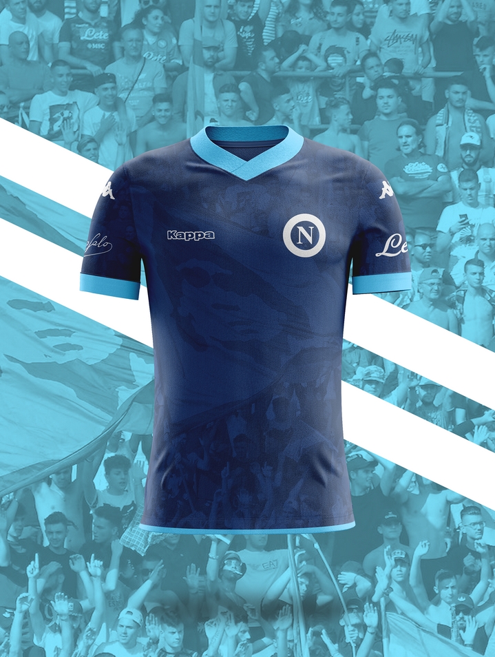 Camisa dos times italianos: Napoli