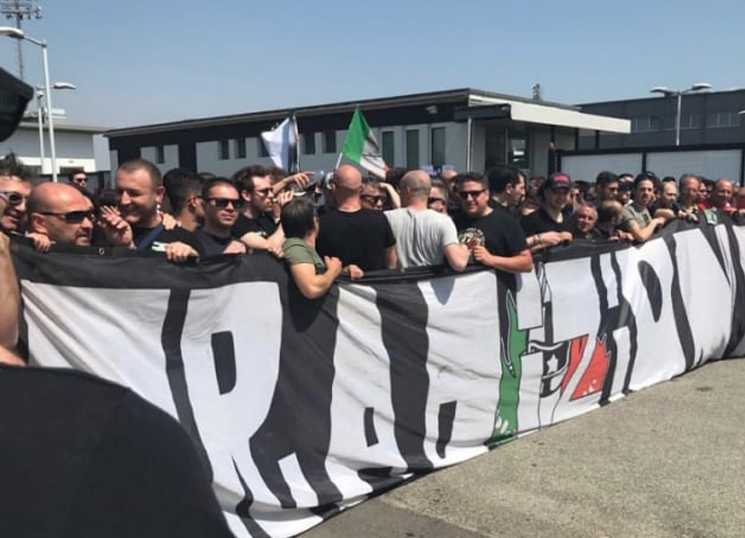Protesto dos torcedores da Juventus Protesto dos torcedores da Juventus