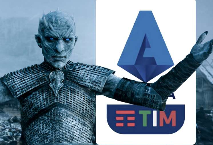Game of Thrones - Night King Serie A campeonato italiano Game of Thrones - Night King Serie A campeonato italiano