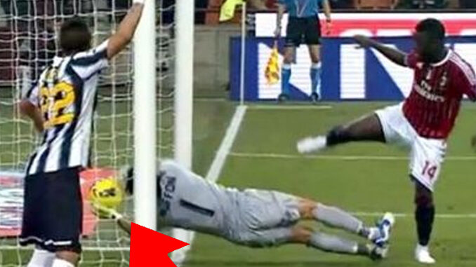 Gol Muntari Buffon Milan 1x1 Juventus 2012 Gol Muntari Buffon Milan 1x1 Juventus 2012